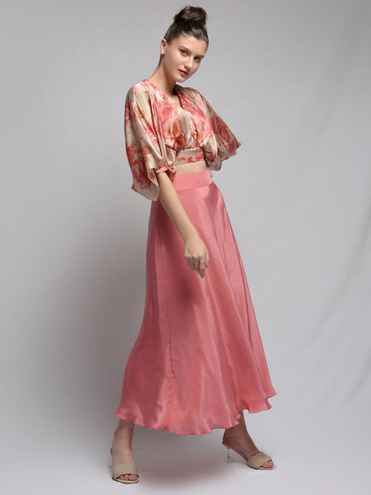 Coral Rose Co-ord Set
