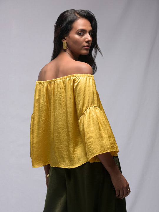 Mustard Mist Top